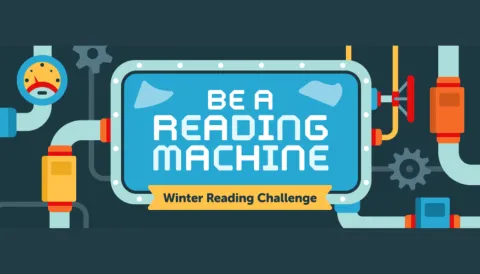 2025 Winter Reading Challenge "Be a Reading Machine" 