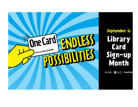 Library Card Sign-Up Month
