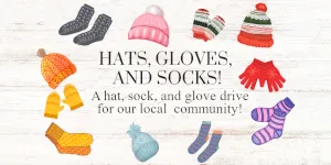 hats gloves and socks