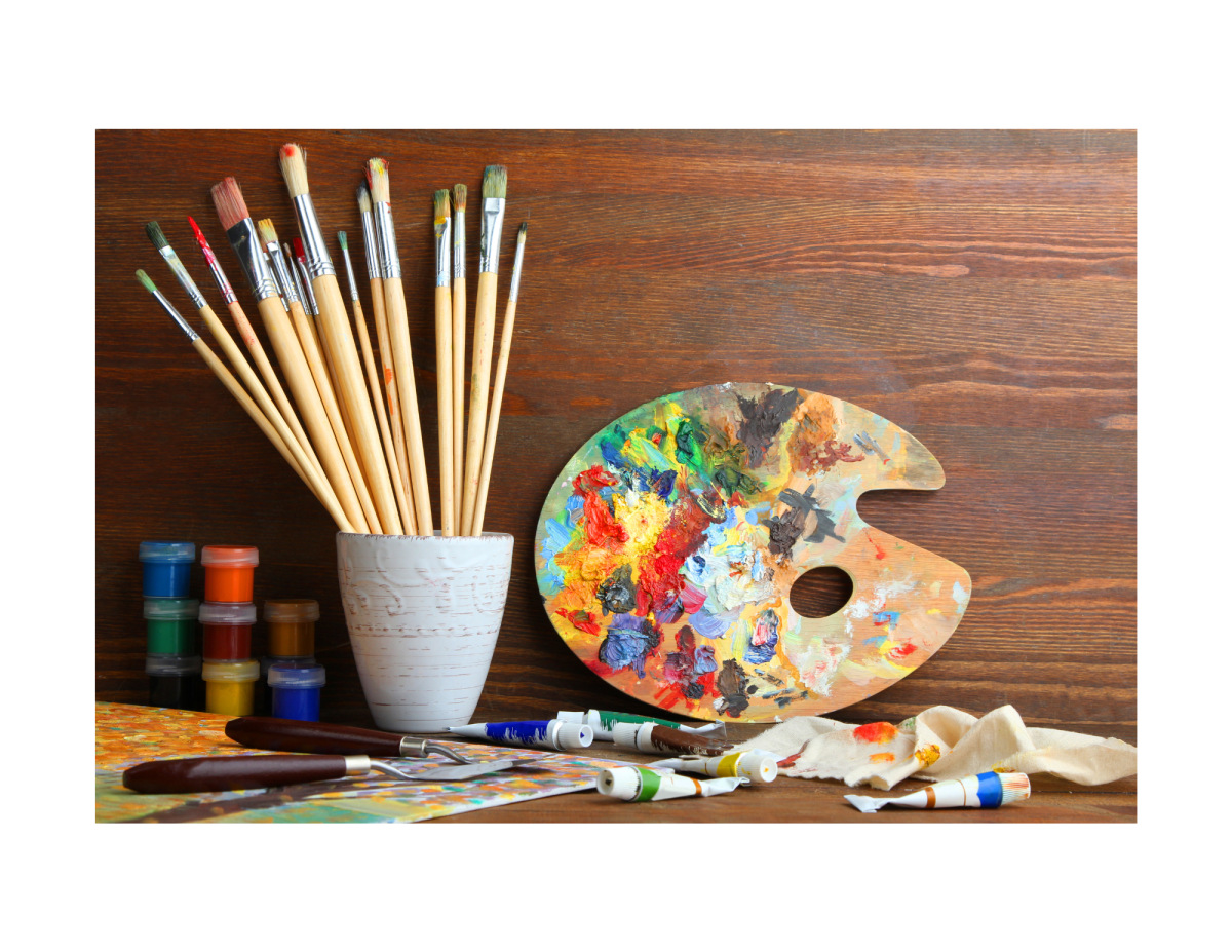 Art supplies.